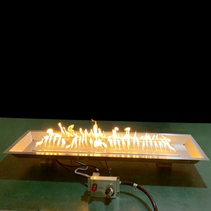 Đầu đốt lửa gas LP bằng thép không gỉ hình chữ nhật 36 inch, 65000 BTU, dùng cho bàn lửa ngoài trời và lò sưởi - Product Image 2