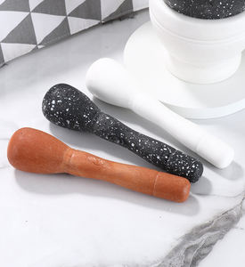 Pilon manuel en gros Syh395 pour ail, herbes, épices, mélangeur, broyeur, bol, pilon à médicaments, pilon de cuisine - Product Image 6