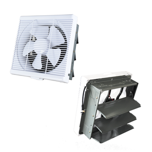 Ventilateur d'extraction d'air mural 40W à énergie solaire Ventilateur d'extraction à usage domestique unique pour la maison pour l'extérieur Fabriqué en plastique - Product Image 3