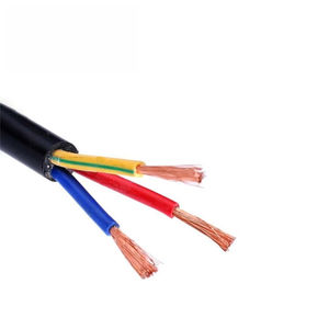 Câble électrique industriel H03VV-F basse tension 0,75 mm² avec gaine isolante en PVC, application connecteur industriel, fil de cuivre - Product Image 3