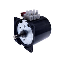 68ktyz Mini moteur à synchronisme magnétique permanent 220v Ac 28w Micro moteur à engrenages 50hz synchrone basse vitesse réversible