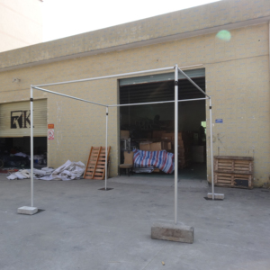 Telescopic <b>backdrop</b> <b>stand</b> pipe and drape support <b>stand</b> for party event decor - Product Image 6