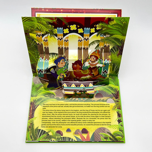 Libros de <span class=keywords><strong>Cuentos</strong></span> Educativos Personalizados <span class=keywords><strong>para</strong></span> Niños, Libros de Cartón con Diseño 3D, Libros de <span class=keywords><strong>Cuentos</strong></span> <span class=keywords><strong>para</strong></span> Dormir, Juguetes Impresos e Interesantes - Product Image 4