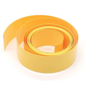 Tubo Termocontraíble de PVC Amarillo de 30 mm, Funda Aislante para Baterías 18650, Material Termocontraíble para Paquetes de Baterías - Product Image 4