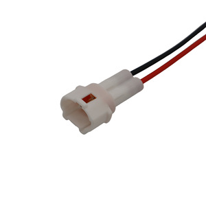 Conector Automotriz de 2 Posiciones, Plástico Blanco 6187-2311 para Cableado de Automóviles - Product Image 2