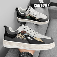 Vente directe d'usine de nouvelles chaussures de skate décontractées antidérapantes et tendance
