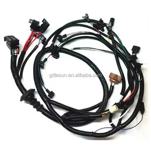 Arnés de cableado de motocicleta personalizado, arnés de cableado de cables eléctricos para motocicleta