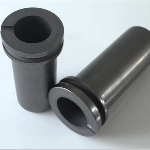 Crucible en carbure de silicium et graphite, pièces en céramique pour la fusion des métaux non ferreux - Product Image 5