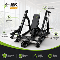 Équipement de musculation double fonction réglable SK pour exercices de traction et flexion, idéal pour les projets de salles de sport commerciales