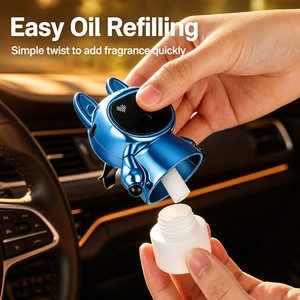 Auto Spray When Driving <strong>Car</strong> Air Vent Fragrance <strong>Diffuser</strong> <strong>Refillable</strong> Essential Oil Bottle for All <strong>Car</strong> Models for Auto Ambiance - Product Image 1