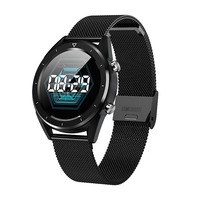 Lemfo-bracelet connecté DT28, étanche IP68, avec ECG, capteur d'activité physique avec suivi de la fréquence cardiaque/tension artérielle et mesure du taux d'oxygène