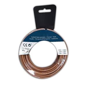 Cable de alimentación H07Z1-K de 6,00 mm, color marrón, 10 m, ideal para instalaciones eléctricas y conexiones seguras. - Product Image 1