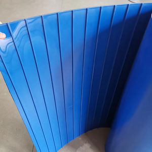 Dayanıklı hijyenik termodrive homojen bant gıda sınıfı mavi PU TPU konveyör bant - Product Image 5