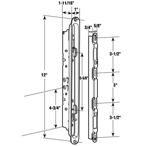 <strong>Dual</strong> Two Points Cylinder <strong>Lock</strong> Hotel Door <strong>Locks</strong> - Product Image 6
