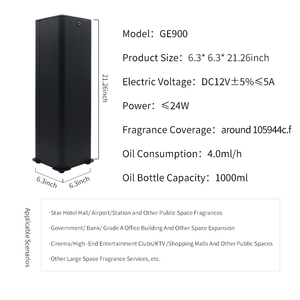Difusor de perfume de óleo de fragrância comercial, máquina de difusor de óleo perfumado 1000ml 1500cbm, cobertura grande área, difusor elétrico de perfume de óleo essencial de metal - Product Image 3