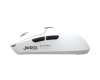 JEQIDI Mouse Gaming Nirkabel Tiga Mode Dengan Layar OLED, Dock Pengisian Daya RGB, Sensor PAW3311, Mouse Ergonomis yang Dapat Diisi Ulang