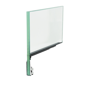 Balkon Glazen Hek Klem Hotel Appartement Villa Glazen Balustrade Leuning Aluminium <span class=keywords><strong>U</strong></span> Kanaal Frameloze Glazen Leuning Accessoires - Product Image 1