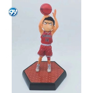 Figura Coleccionable de Anime en Caja, Modelo de Estatua Chibi de Mitsui 14 y <span class=keywords><strong>Akagi</strong></span> 4 de Slam Dunk - Product Image 1
