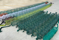 Chine pièges à poissons d'aquarium de 17m, piège à crevettes, filet pliable pe, pièges de pêche