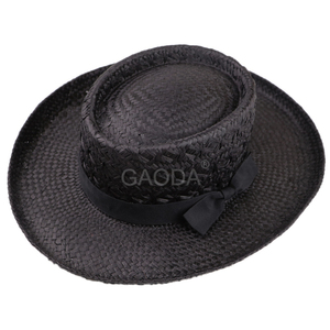 V Pure Color New Fashion <span class=keywords><strong>Sombrero</strong></span> <span class=keywords><strong>de</strong></span> <span class=keywords><strong>paja</strong></span> <span class=keywords><strong>colombiano</strong></span> para mujer - Product Image 5
