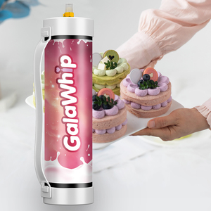 GalaWhip Cylindre de gaz pour crème fouettée de qualité alimentaire en métal de haute qualité 4,5 L Outils pour desserts - Product Image 4