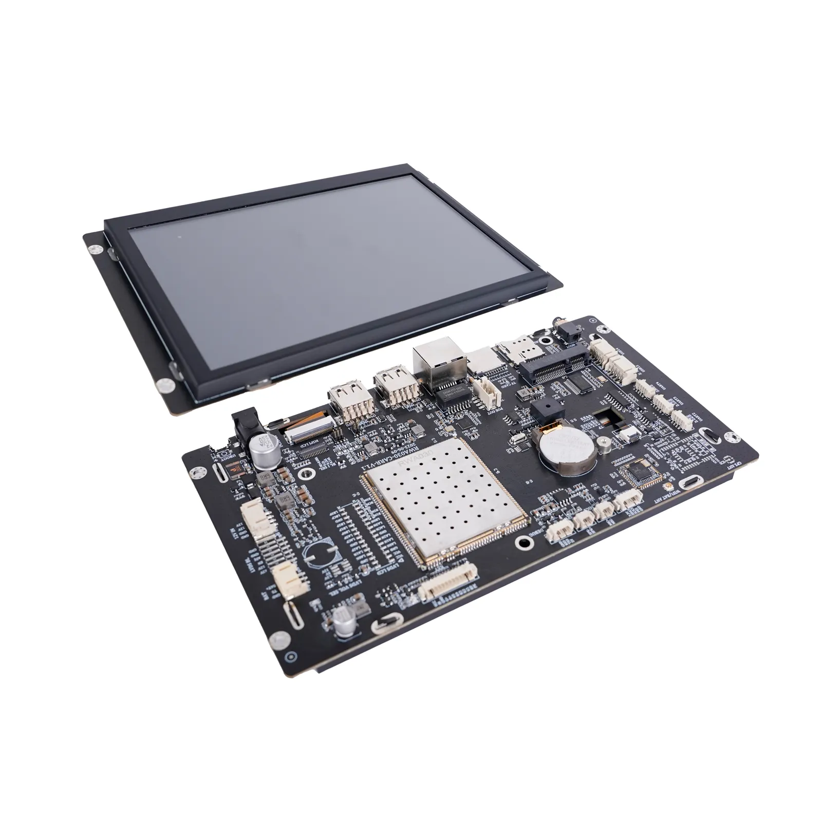 Allwinner A133 Core Board dengan 7 inci LCD tanam Linux lvds Controller 1GB 8GB fungsi penuh dan Android Development Board