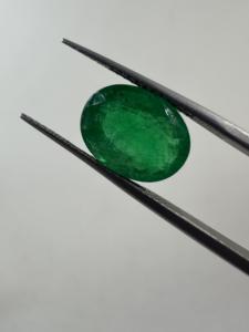 พลอยแซมเบียธรรมชาติทรงรีมรกตตัดเหลี่ยมเพชรพลอยหลวมสำหรับทำเครื่องประดับราคาขายส่ง - Product Image 3