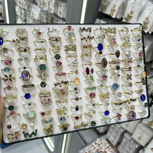 Nhẫn mạ vàng 14K 18K bán buôn bán lẻ Xuping, kiểu dáng trái tim, nơ, bướm thời trang, nhẫn đính hôn, nhẫn cưới dành cho nữ - Product Image 5