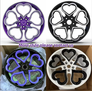 Nuevas Llantas Forjadas Ligeras de Alta Calidad 100% Personalizadas de 14-22 Pulgadas 5x112 5x120 en Forma de Corazón para Autos de Pasajeros - Product Image 5