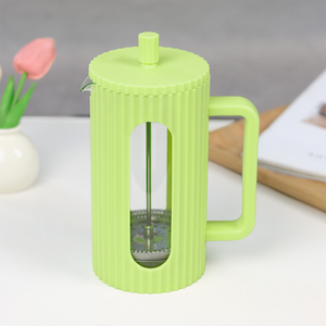 RTS Cafetera de Prensa Francesa Manual Portátil Resistente al Calor de 350/600/<span class=keywords><strong>1000</strong></span> <span class=keywords><strong>ml</strong></span> al por Mayor con Émbolo - Product Image 1