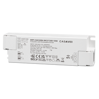 Controlador LED NFC Casambi de 36W con Luz Blanca Ajustable, Configuración por Aplicación, Atenuación de Amplitud/CCR, Atenuación Profunda, Control por Aplicación, Controlador Bluetooth