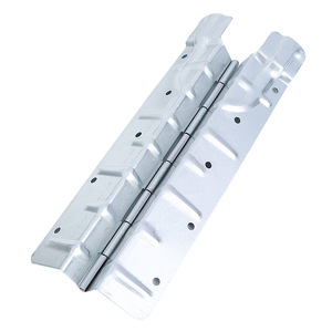 Bisagras de esquina de acero galvanizado para cajas de madera y muebles, con collarín para paletas, para cierres y uniones - Product Image 1