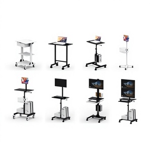 Multi-Functional Steel <b>Mobile</b> TV Cart for Live Stream Equipment - Product Image 1