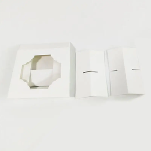 <span class=keywords><strong>Mini</strong></span> boîte cadeau en carton rigide recyclable à 4 compartiments pour chocolat, bonbons, macarons, cadre photo et emballage de bougies - Product Image 6