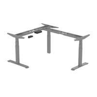 Table de dessin électrique réglable en hauteur, échantillon gratuit, bureau d'angle en L pour le gaming, bureau de bureau en L ajustable