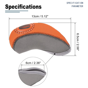 Vente en gros d'usine, housses de tête de club de golf personnalisées avec logo, terrain d'entraînement, cubiertas de cabeza de palo de golf personalizada - Product Image 2