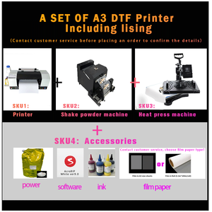 Grande Promozione Stampante DTF A3 per Abbigliamento Macchina per Stampa Magliette Formato A3 - Product Image 6