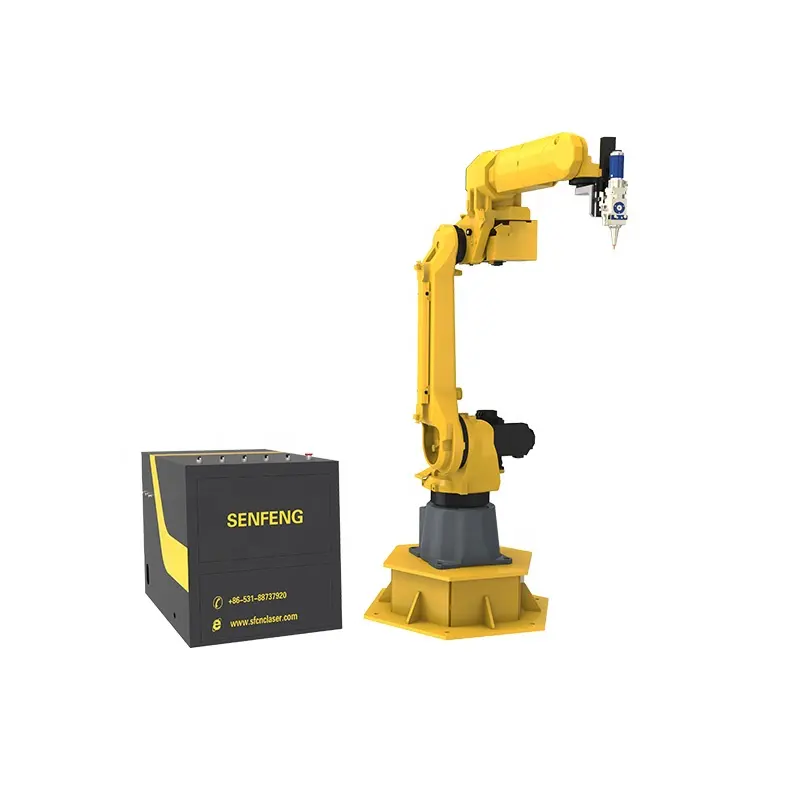LMR-RC1000W 3d robot fiber laser cutting machine price multi-angle, multi-directional flexible cutting