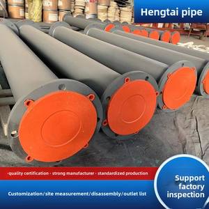 Raccords de tuyauterie à paroi épaisse en caoutchouc résistant aux produits chimiques, conformes à la norme ASTM, avec procédé de soudage pour système de transfert d'acides et d'alcalins - Product Image 4