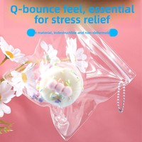Jouet alimentaire de simulation viral Xiaohongshus en forme de soufflé au lait de soja - Jouet anti-stress mignon et moelleux à rebond lent (en caoutchouc)