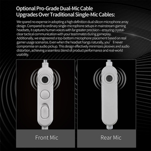 หูฟัง <span class=keywords><strong>KZ</strong></span> EDZ แบบใส่ในหู IEM HiFi เสียงเบสหนักแน่น สำหรับเล่นเกมส์และกีฬา แบบมีสาย ไดรเวอร์ไดนามิก สายถอดได้ ขนาด 3.5 มม. พร้อมระบบตัดเสียงรบกวน ENC ปรับได้ตามหู สายยาว 1.2 ม. - Product Image 4