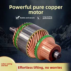 חדש 12v/220v/24v/24v מנוף קטן קטן cantiamount-1 טון-שימוש ביתי עשוי בסין - Product Image 2