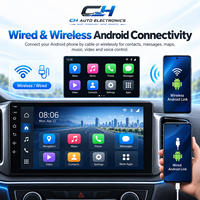Autoradio Android 9 pouces pour Kia Rio 2 2005 - 2011, processeur 4 cœurs, GPS, CarPlay sans fil, Android Auto, autoradio stéréo