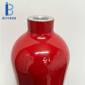 Yiyecek ve içecek azot gazı silindir Co2 alüminyum gaz silindir 20LBS 10LBS 5LBS co2 gaz silindir demlemek için - Product Image 2