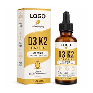 OLLI Gocce Orali Di Vitamina D3 K2 pour Adultes, Complément Nutritionnel Quotidien Pratique pour la Défense Immunitaire et des Os Forts - Product Image 1