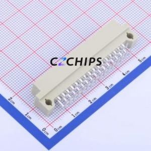 A81A-032MVRBAE5 Board-to-Board & Backplane Connector Bent Lead Through Hole,P=2.54mm Connector 32P 2.54mm Right Angle Insert 2 - Product Image 2