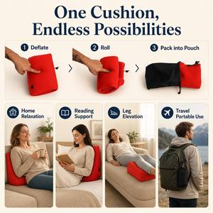 <span class=keywords><strong>Almohada</strong></span> <span class=keywords><strong>Inflable</strong></span> en Forma de Cuña para Parejas, con Bomba de Presión, Funda Lavable, Cojín Portátil para Posiciones Sexuales en el Dormitorio - Product Image 3