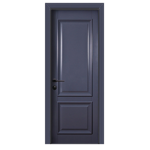 أبواب داخلية ذكية من خشب ام دي اف بها 6 لوحات أبواب داخلية بيضاء - Product Image 2