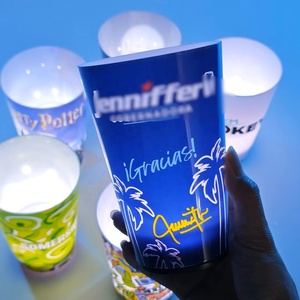 Vaso de Plástico con Luz Led Intermitente Personalizado para Fiestas y Bares - Product Image 5