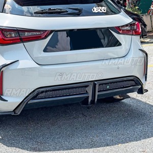 Car Rear Bumper Spoiler Bumper Guard <b>Protector</b> <b>Cover</b> Apron For Honda City Hatchback 2020-2022 Body Kit Car Accessories - Product Image 4